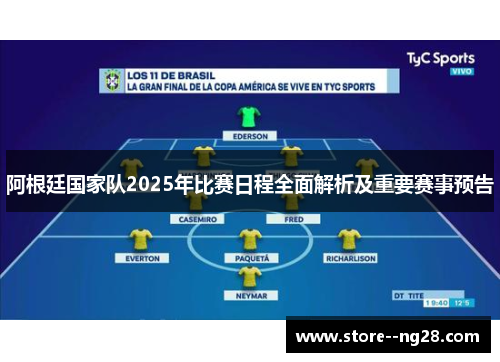 阿根廷国家队2025年比赛日程全面解析及重要赛事预告